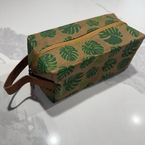 Trader Joe’s washable paper cosmetics pouch /dopp kit
